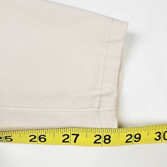 Cream Color Skinny Pull On Jeggings Size 8-10, Medium - Picture 10 of 10